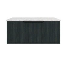 Elwood Dockland 900mm Carrara Wall Hung Single Vanity Unit